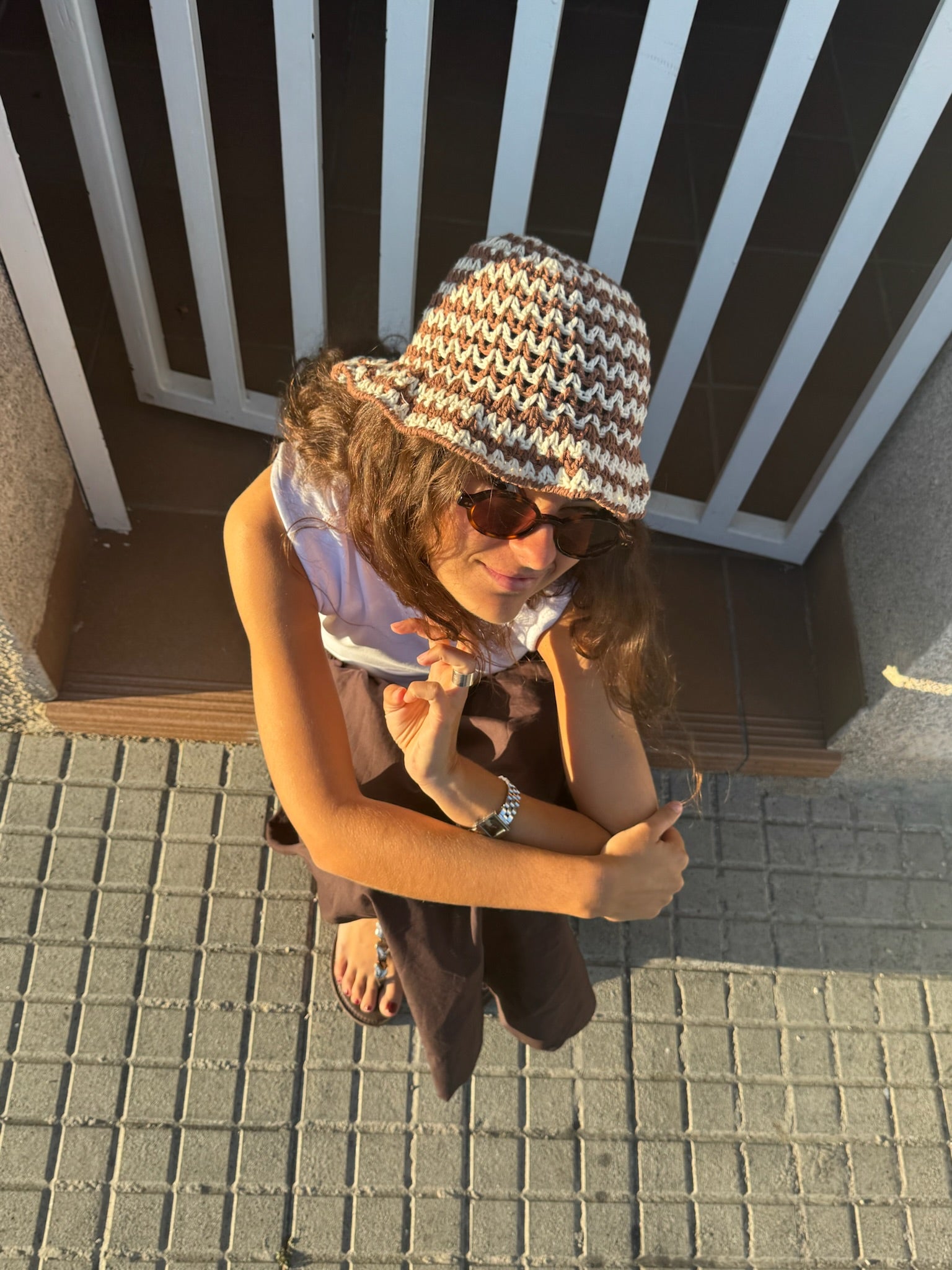 Gorro Caparica Marrón